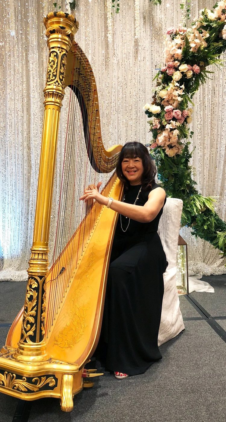 Harpist Magdalene Wong portfolio 2