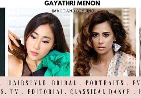 Gayathri Menon Makeup and Styling