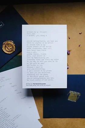 The Novel Encounter portfolio 2