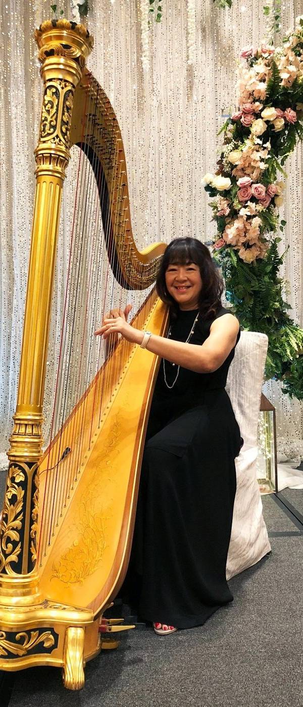 Harpist Magdalene Wong portfolio 3